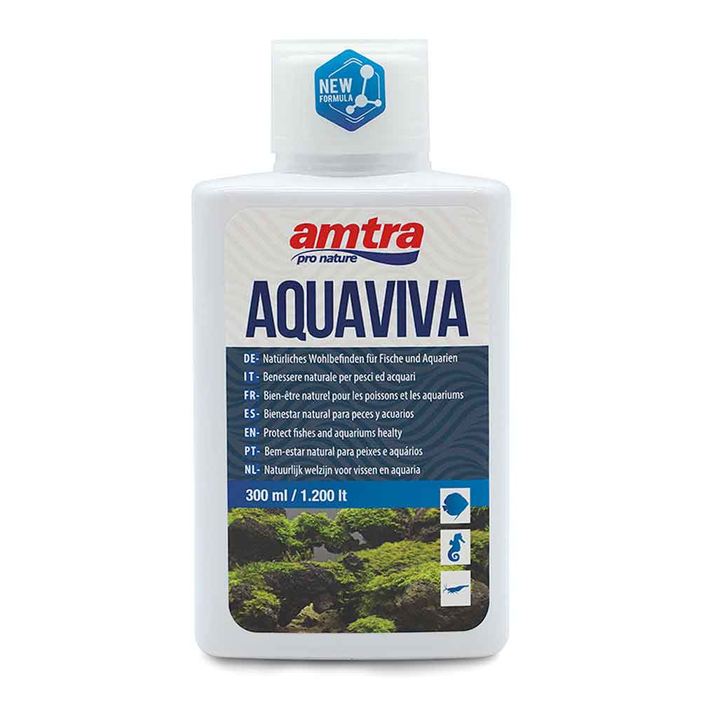 Amtra Aquaviva Antistress e Protettivo naturale per pesci 300ml per 1200 litri