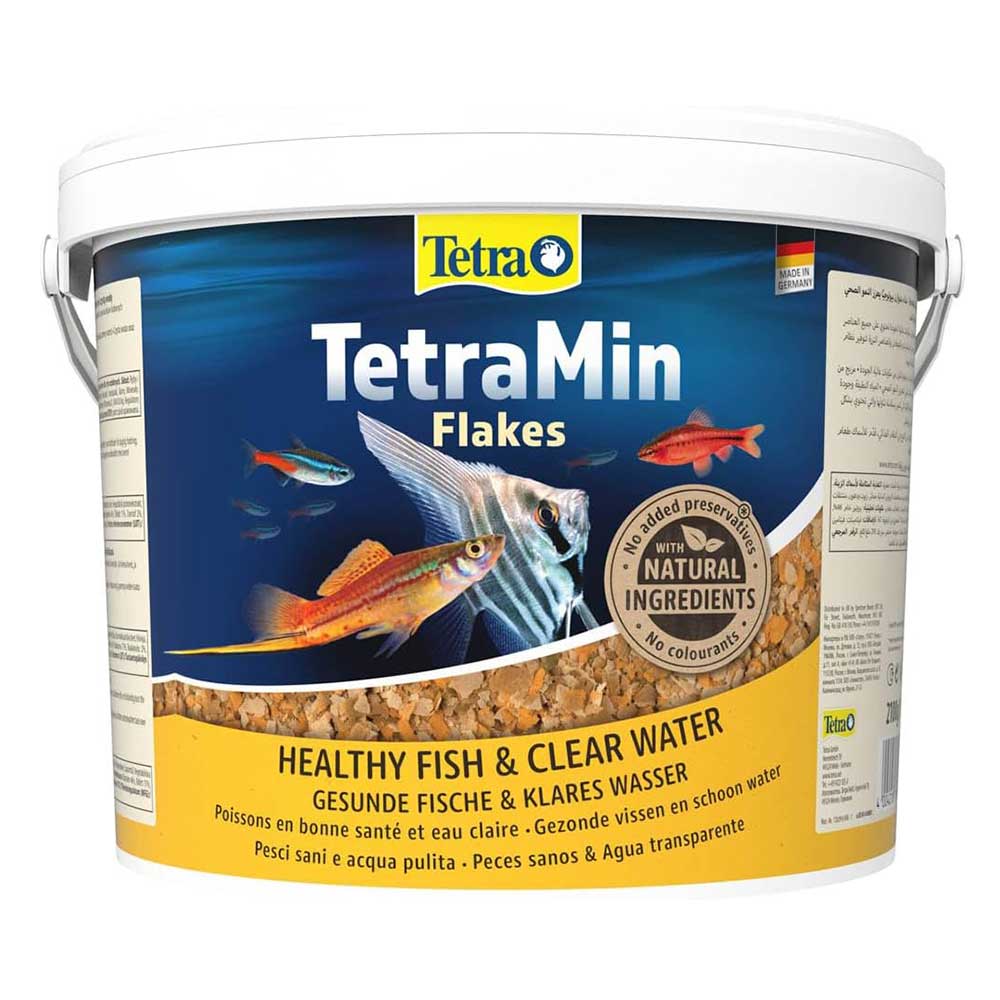 Tetra Tetramin Flakes Natural  Mangime in scaglie 10Lt 2,1Kg