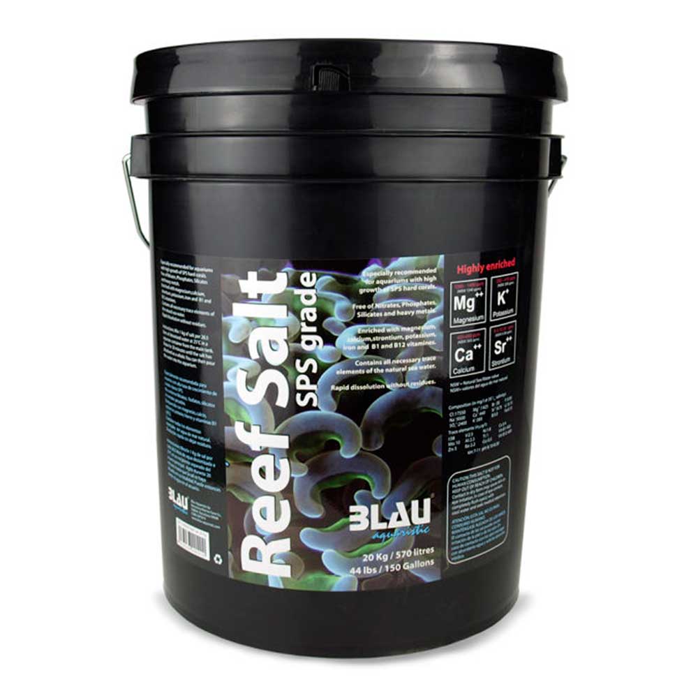 Blau Aquaristic Reef Salt Sps Grade Sale per Acquari di Barriera 20kg/ 600litri Secchio