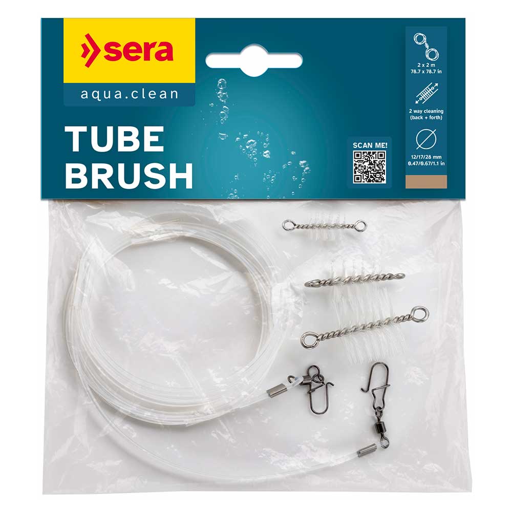 Sera Tube Brush Set Scovolini per pulizia tubi e accessori
