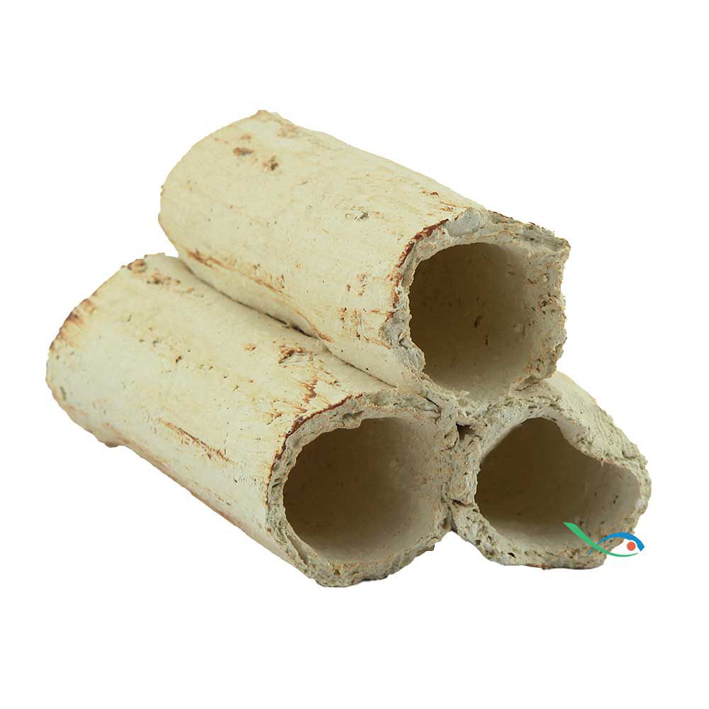 Zolux Decorazione Tubo Triplo Orizzontale 8x12x7,5h cm