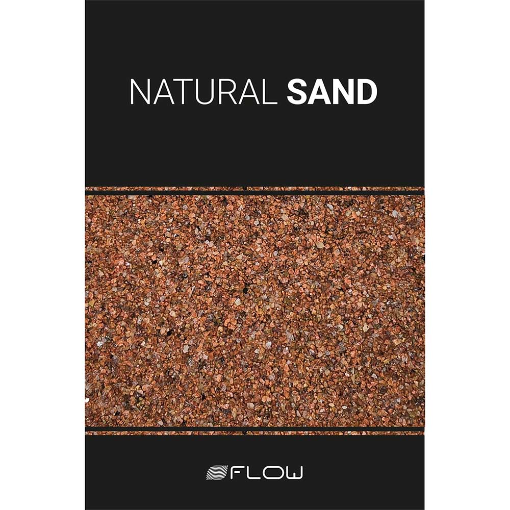 Flow Natural Sand Red Ghiaia per Aquascaping 0,4-0,9 mm 4Kg