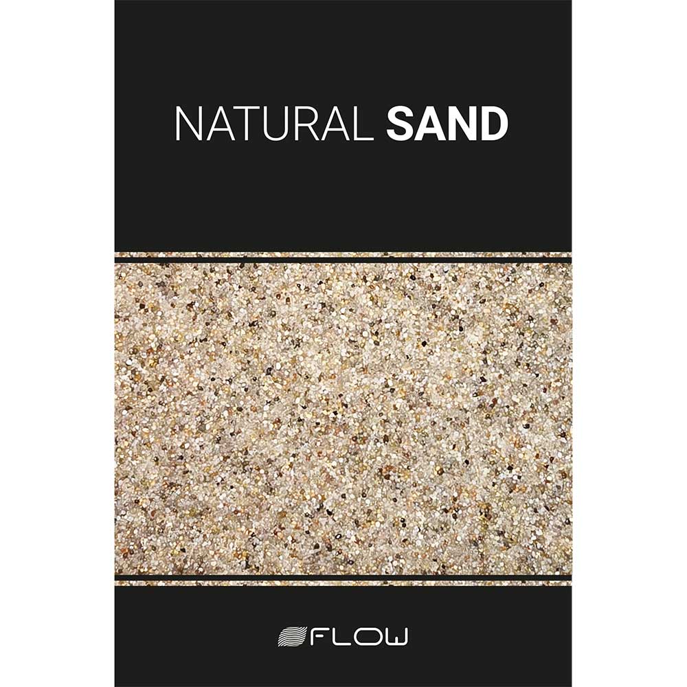 Flow Natural Sand White Ghiaia per Aquascaping 0,4-0,9 mm 4Kg