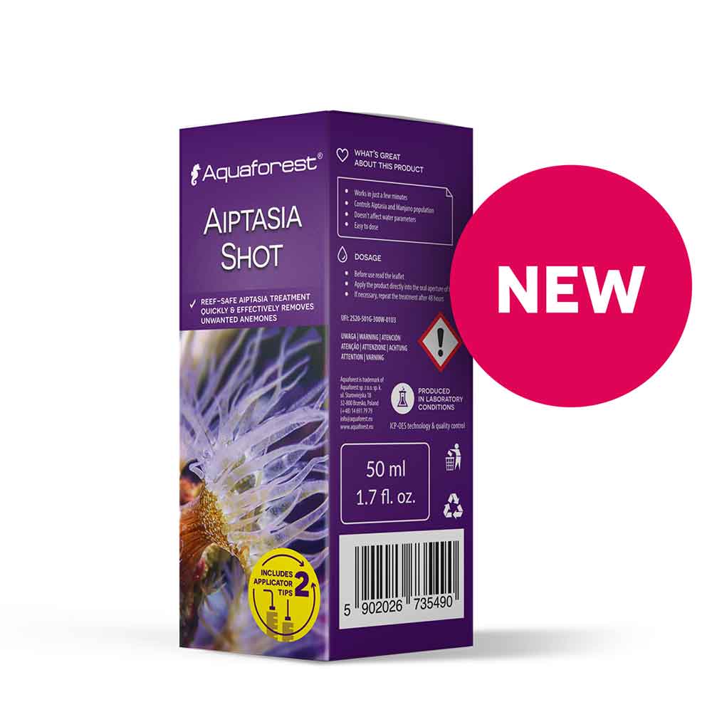 Aquaforest Aiptasia Shot Elimina aiptasie 50ml
