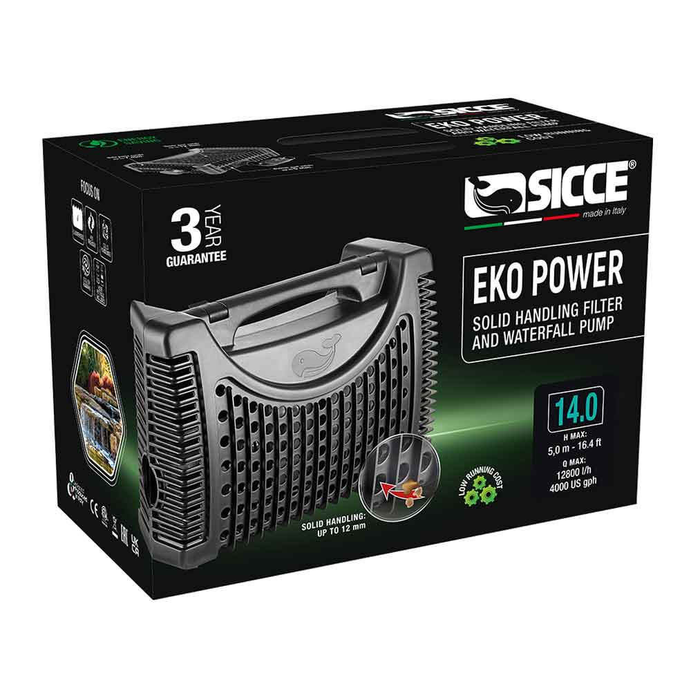 Sicce Pompa EKO Power 14.0 12800 L/h per Laghetto