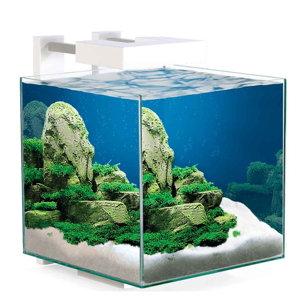 Ciano Aquarium Nexus Pure Cube15 con coperchio 14Lt 25x25x31,5h cm