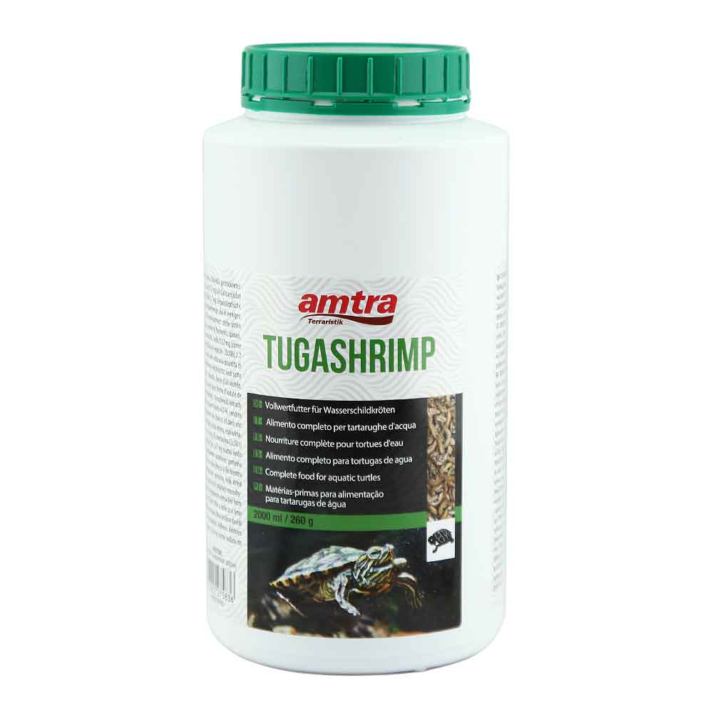 Amtra TugaShrimp Gamberetti e Stick per Tartarughe d'acqua 2000ml 260g