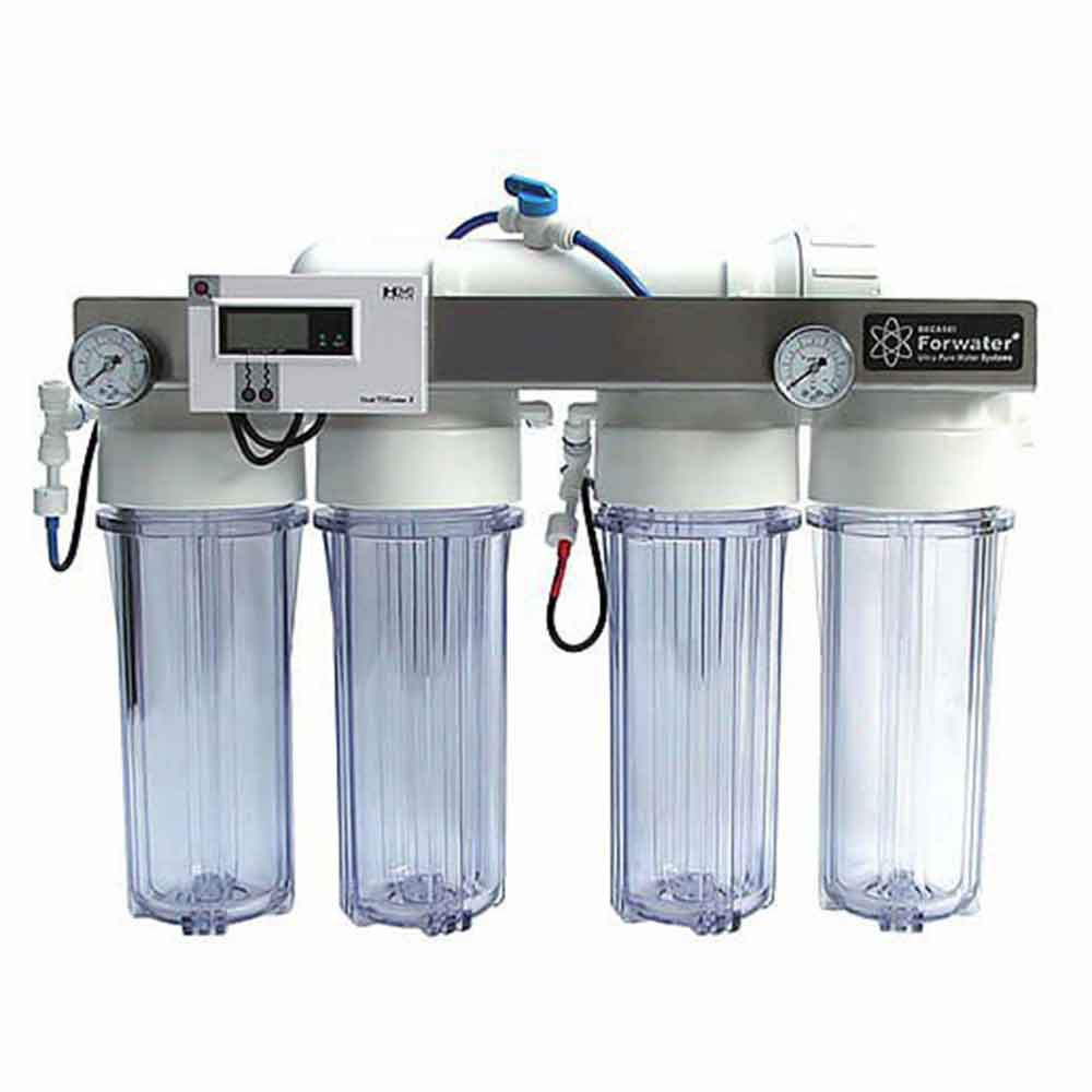 Forwater Impianto Osmosi Professionale a Bicchieri ULTRASYSTEM DDS Tecnology 75GPD 290L/giorno