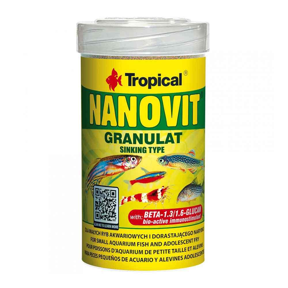 Tropical Nanovit Granulat affondante 100ml 70g
