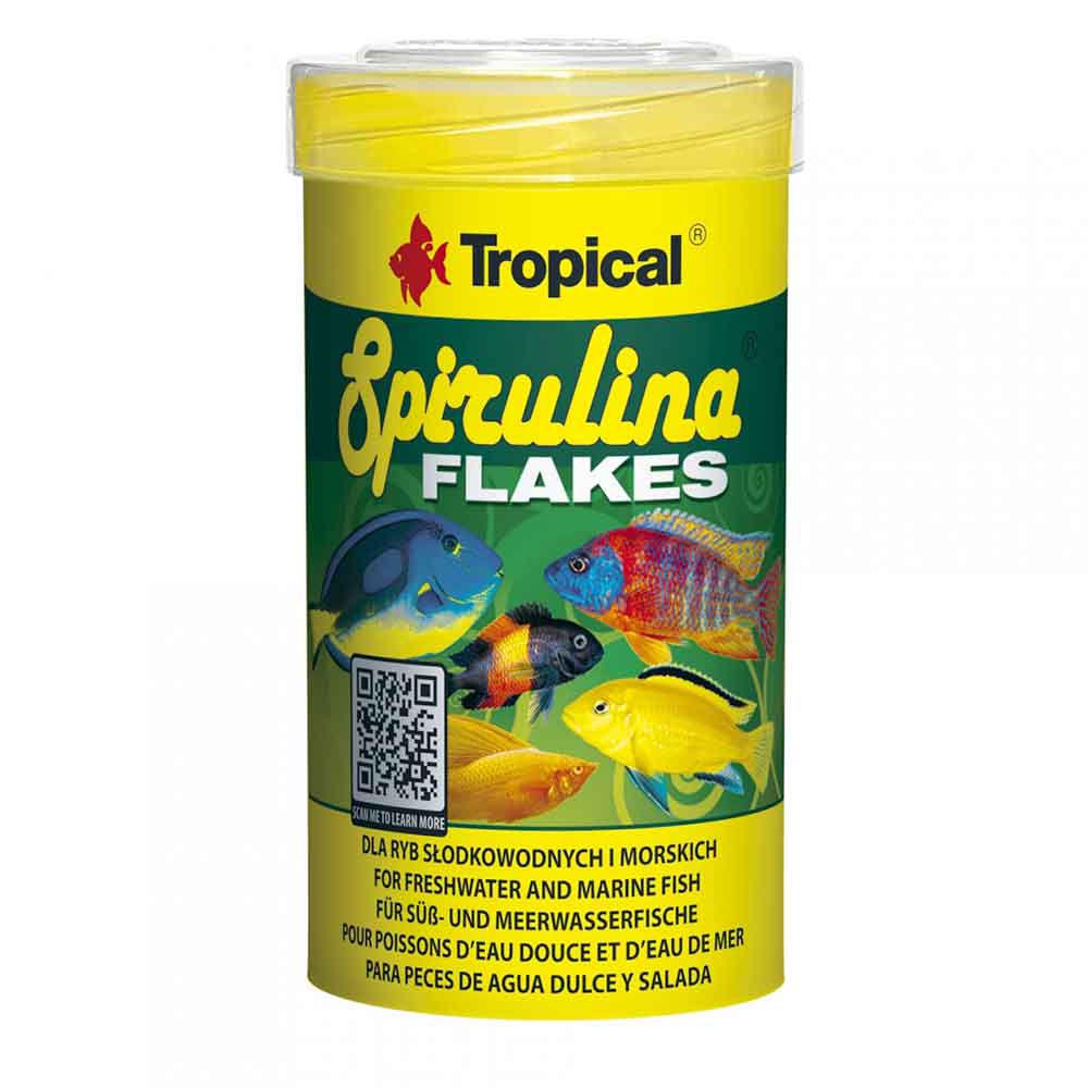 Tropical Spirulina Flakes Mangime in scaglie 100ml 20g