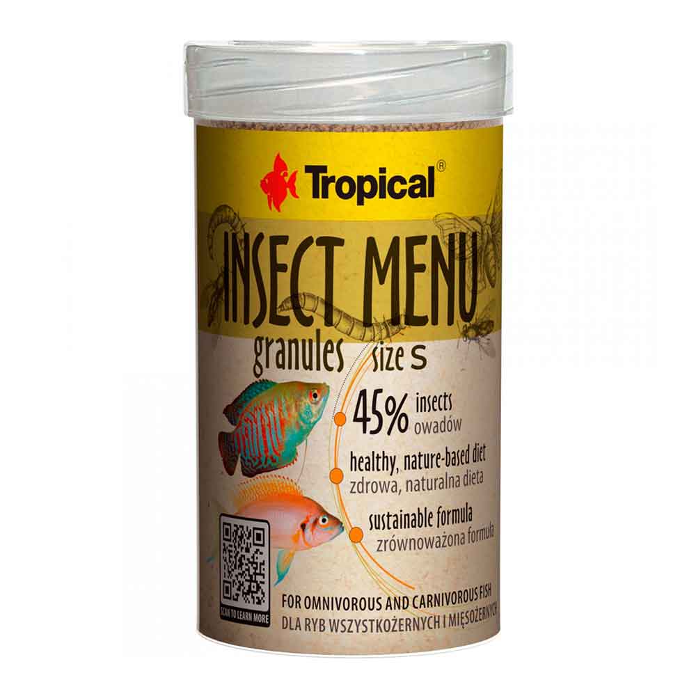 Tropical Insect Menu Granules S affondante 250ml 135g