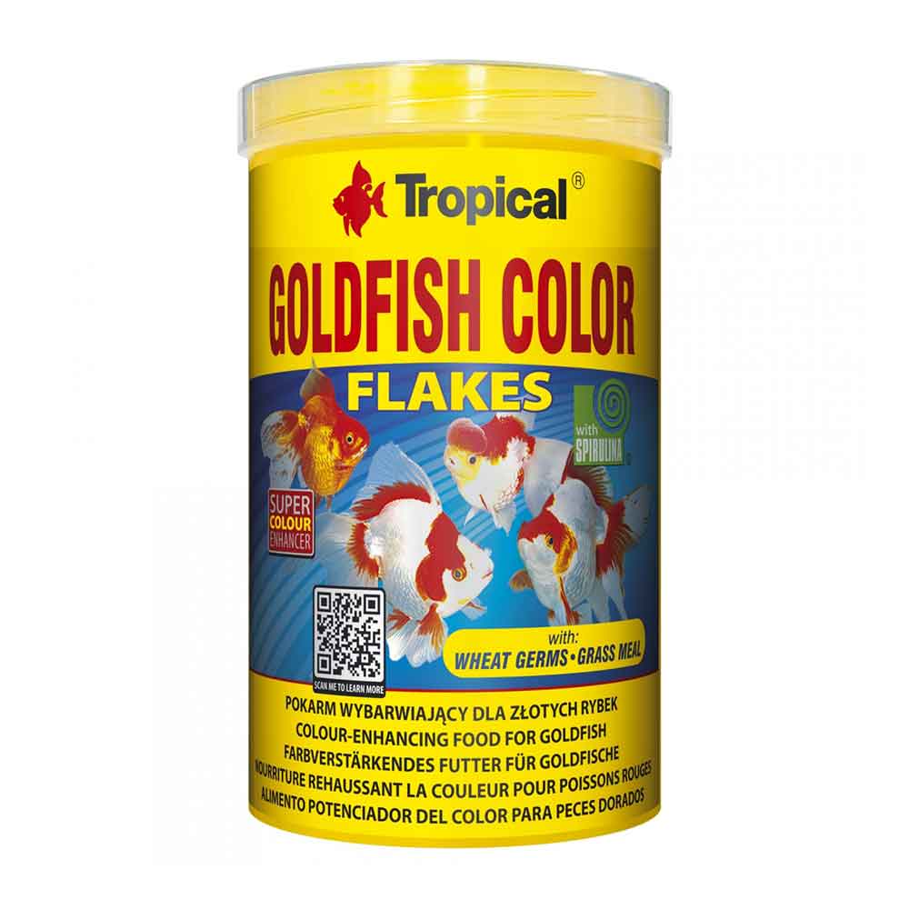 Tropical Goldfish Color Scaglie per pesci rossi 250ml 50g