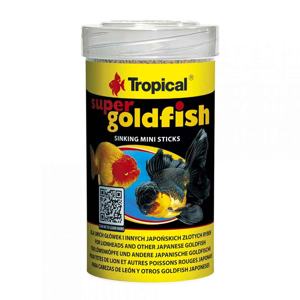 Tropical Goldfish Mini Stick affondanti per pesci rossi 100ml 60g