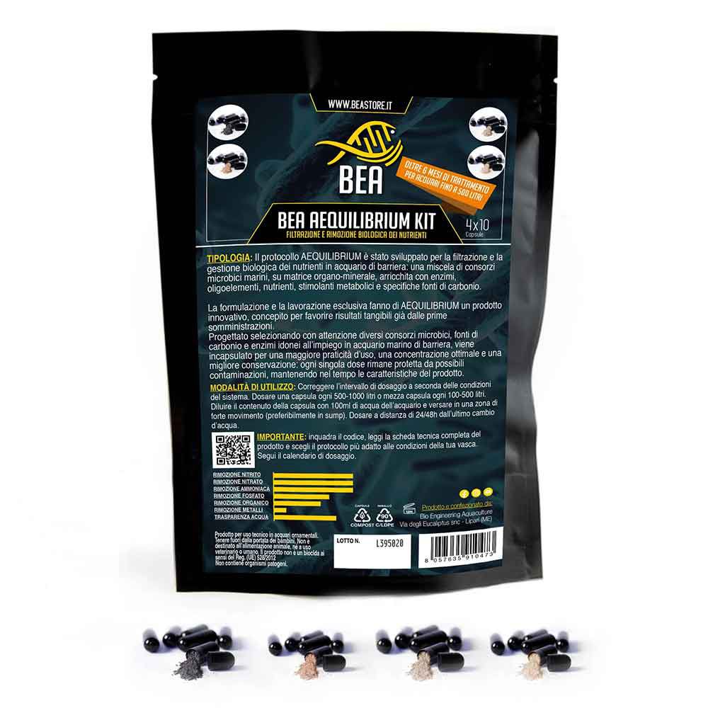 Bea Aequilibrium Kit Gestione Biologica 4x10 Caps