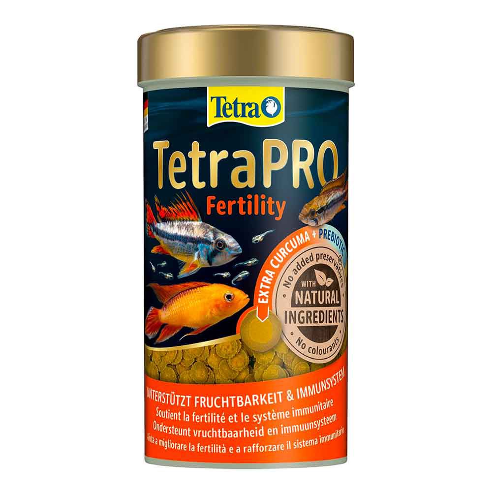 Tetra Pro Fertility Multi Crisps Mangime Premium con curcuma favorire il successo riproduttivo 250m