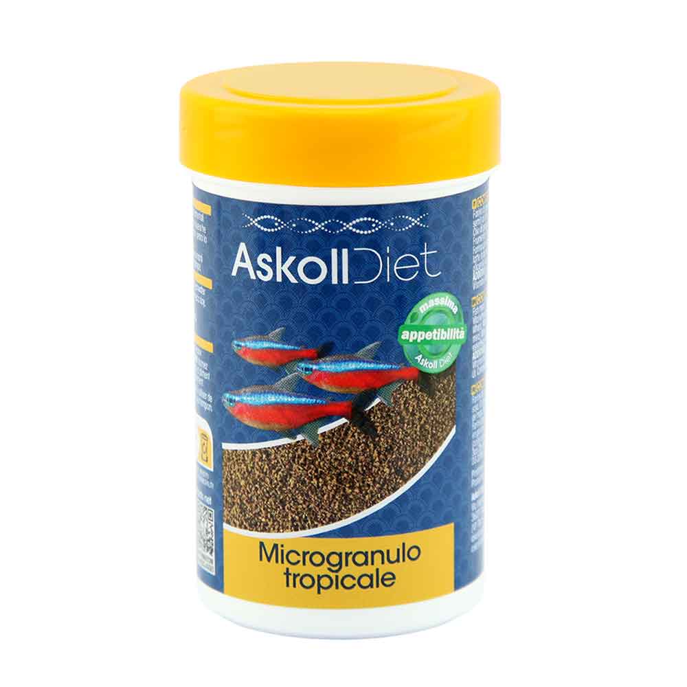 Askoll Diet Microgranulo Tropicale 100ml 45g