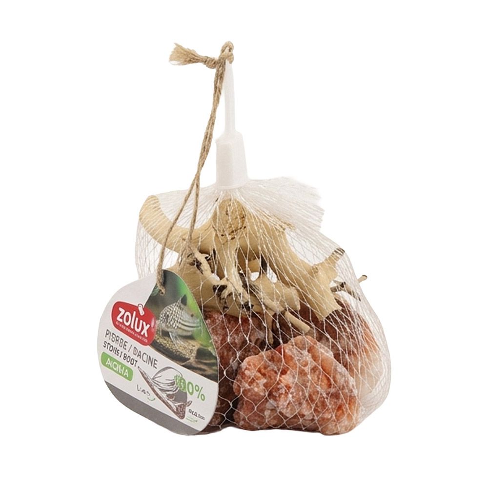 Zolux Kit Red Stone e Wood 500g