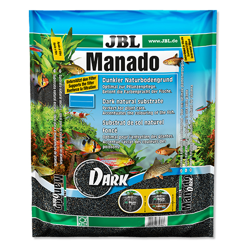 Jbl Manado Dark 3 l Substrato per acquari da 12-25 l 30-40 cm