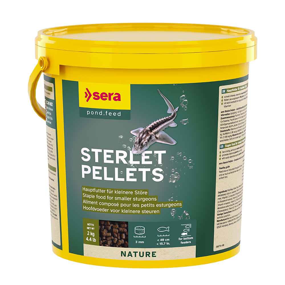 Sera Sterlet Pellets Mangime per Storioni 3800ml 2kg