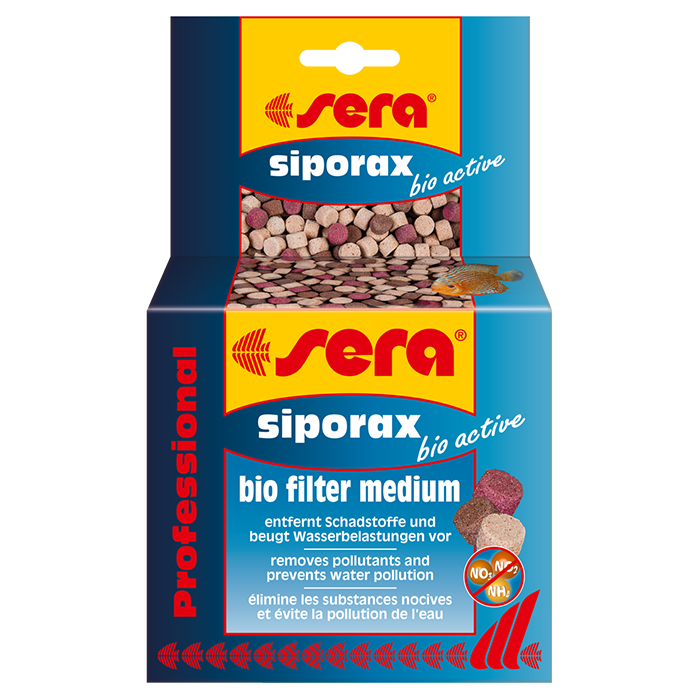 Sera Siporax Bio Active Bio Filter Medium 35g fino a 66l