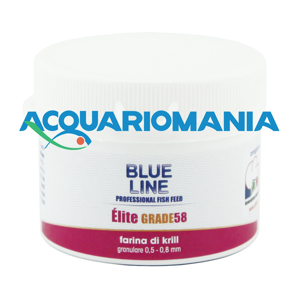 Blue line èlite grade 58 con farina di krill 30g