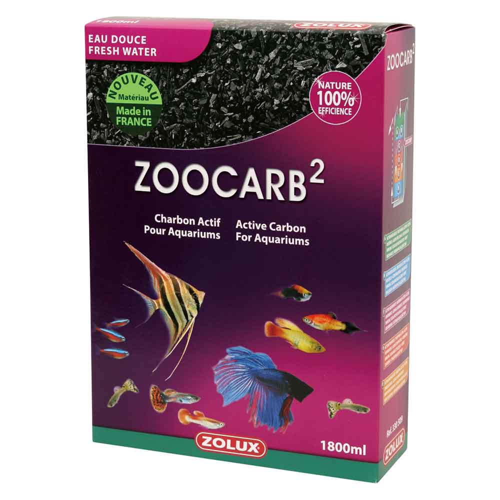 Zolux Zoocarb2 Carbone attivo 1800ml specifico per acqua dolce