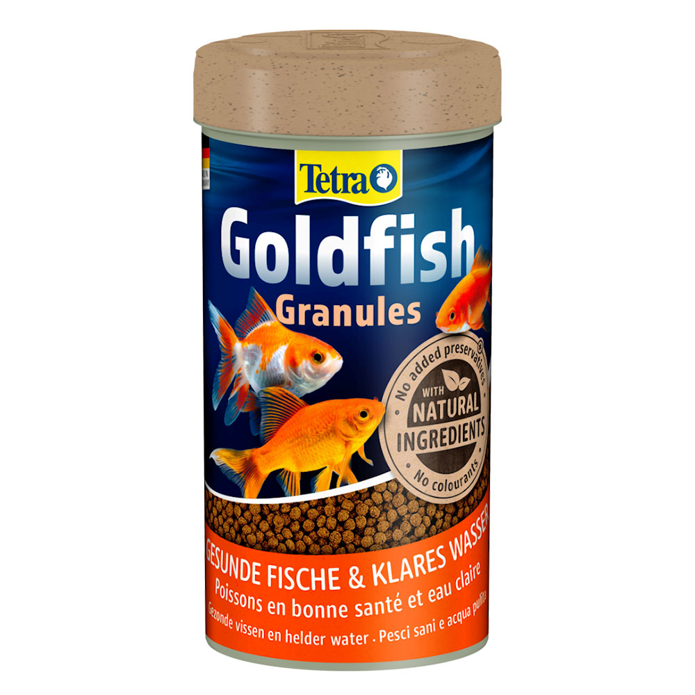 Tetra Goldfish Granules Natural per Pesci rossi 250ml 80gr
