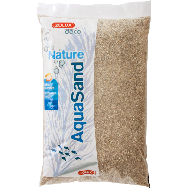 Zolux AquaSand Moyen Quarzo Naturale Medio 5kg
