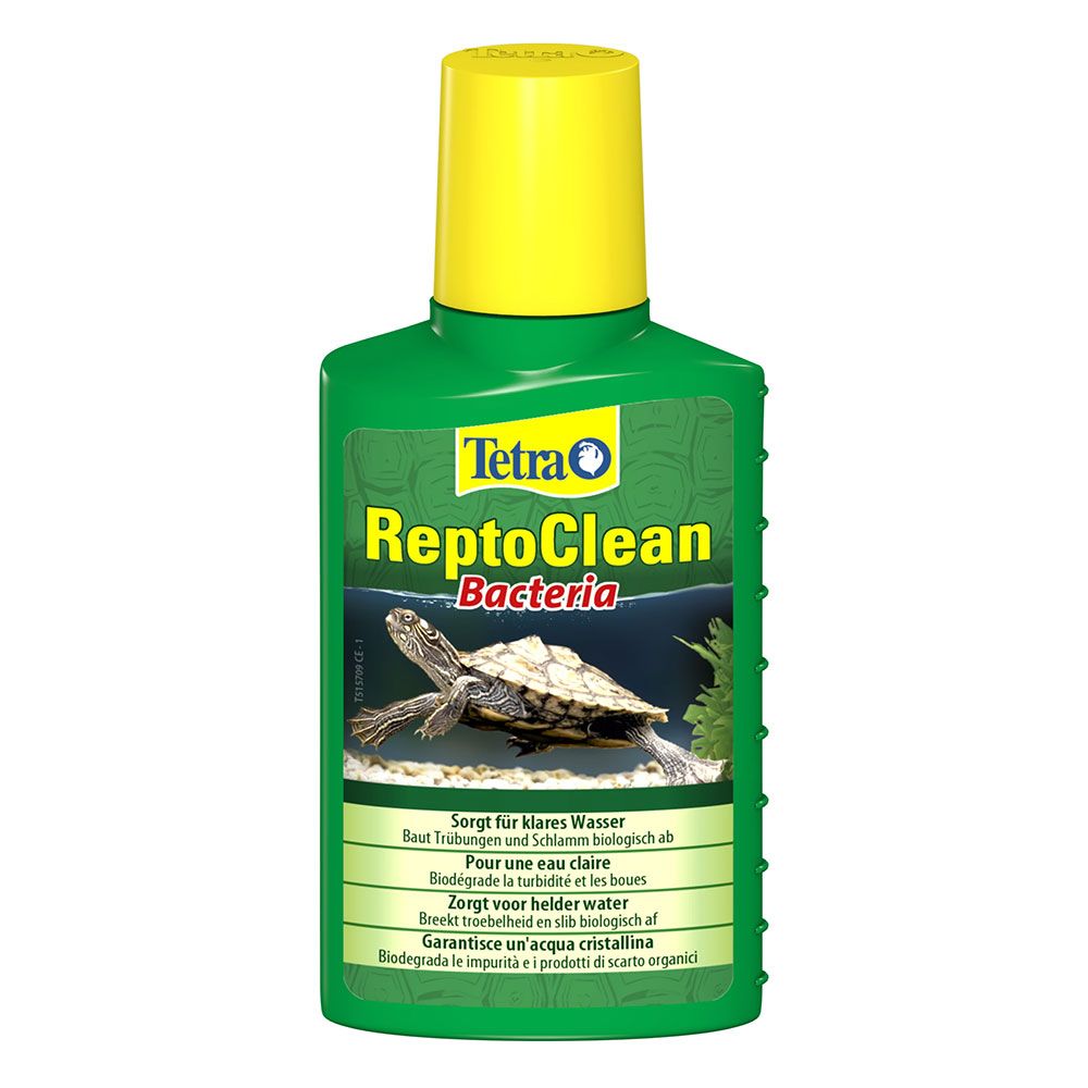 Tetra ReptoClean Bacteria Rimuove le impurità nelle Tartarughiere 100ml per 400lt