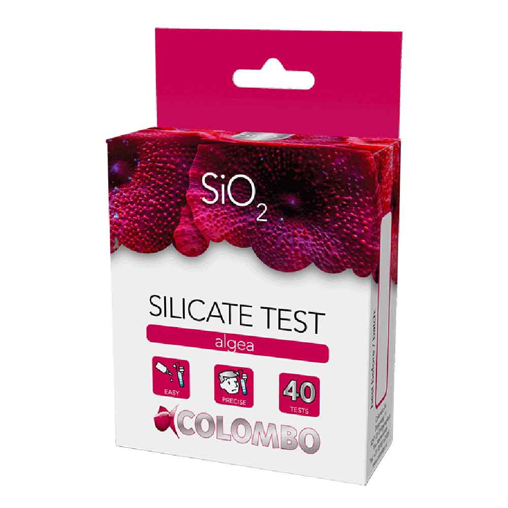 Colombo Test SiO2 Silicati per acquario marino 40 misurazioni 
