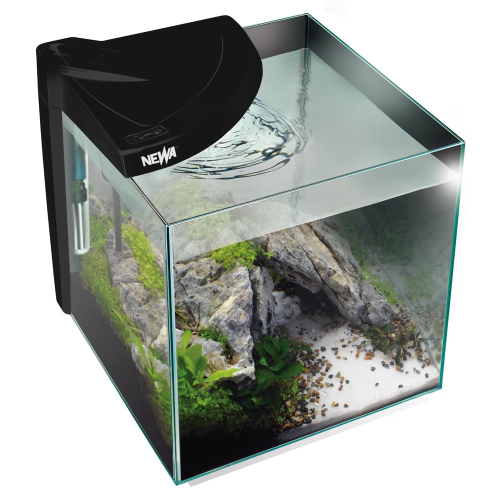 Newa More 30 Acquario Freshwater Completo Led Dual Touch 28 l Nero