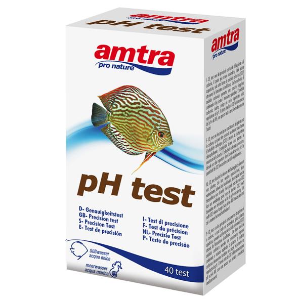 Amtra Test PH  Acidità dell'acqua 40 misurazioni