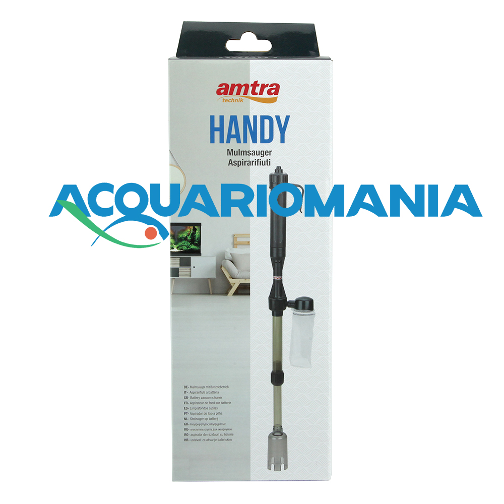 Amtra Handy Aspirarifiuti a batteria