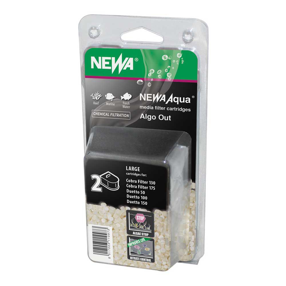 Newa Aqua Algo Out Large Cartucce Filtranti Antinitrati per Cobra 130 175 e Duetto 50 100 150
