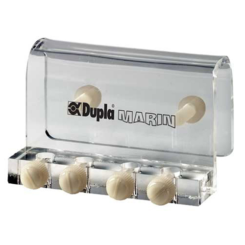 Dupla Supporto per tubi pompe dosometriche