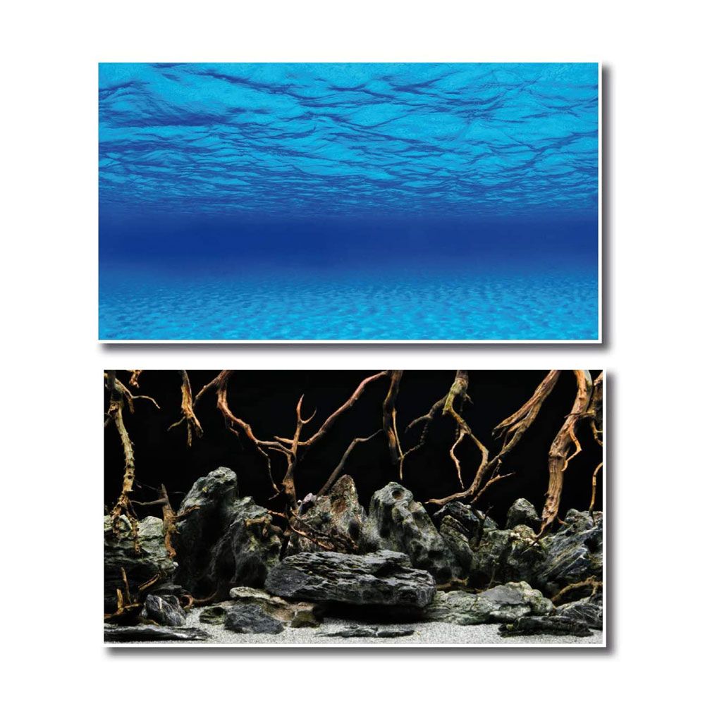 Amtra Double Side Background Mystic Sfondo Poster per acquario 30x60cm