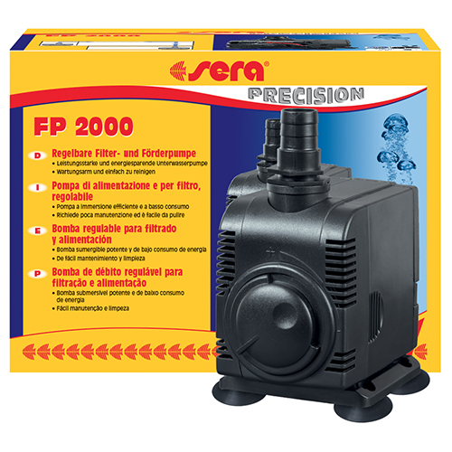 Sera Pompa FP 2000 a immersione regolabile 2000l/h
