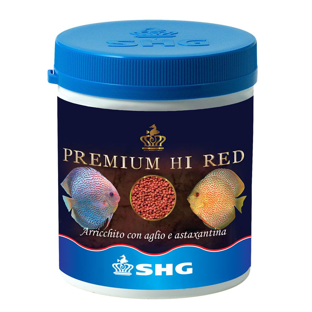 Shg Premium Hi Red con Aglio e Astaxantina Mangime per dolce e marino 125gr