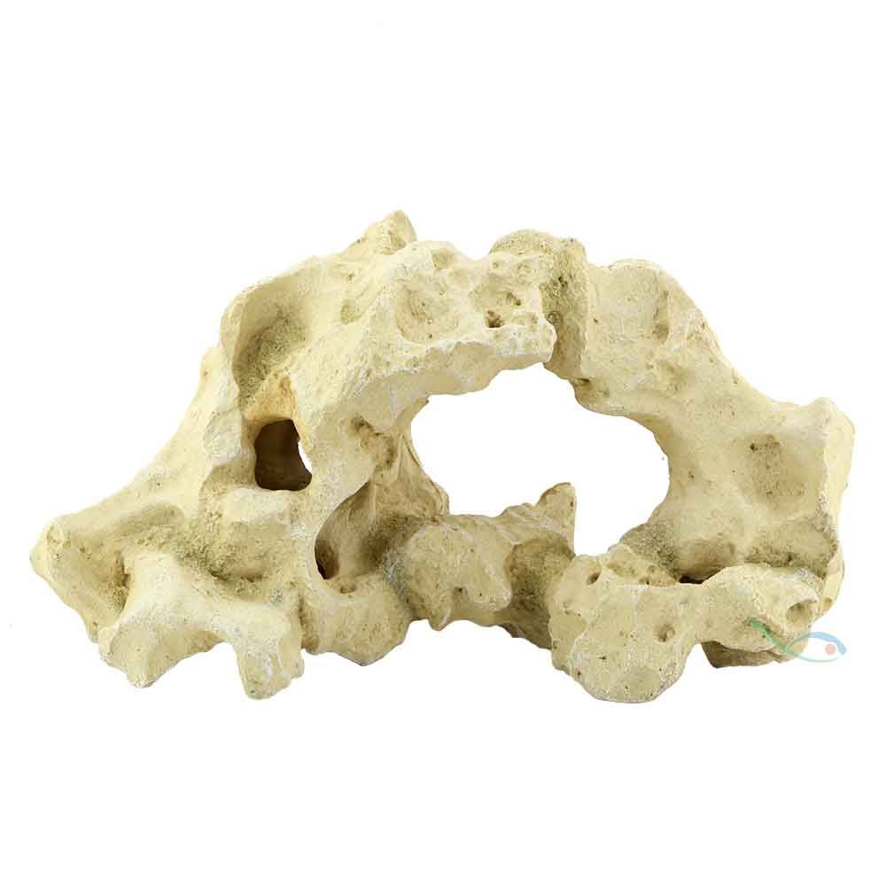 Amtra Roccia Gallura beige con foro L 35x21x20h cm