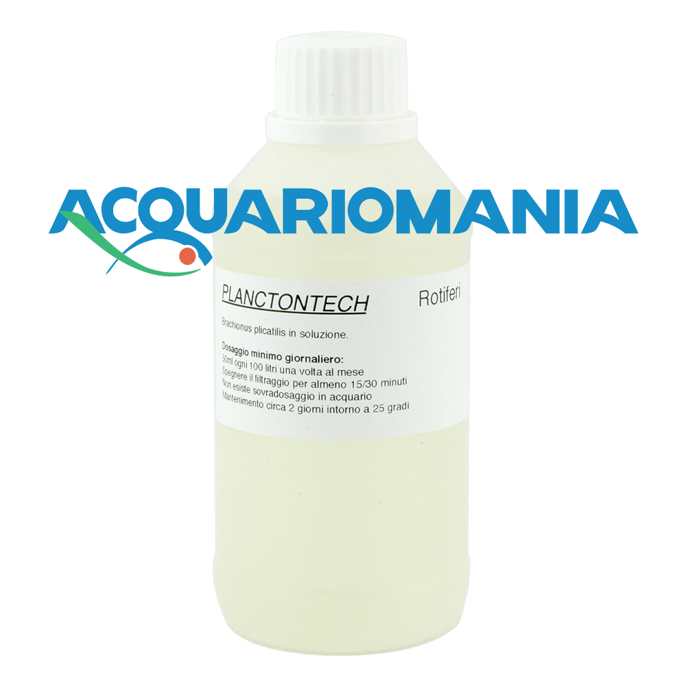 Planctontech Zooplancton Rotiferi vivi in soluzione 100 ml