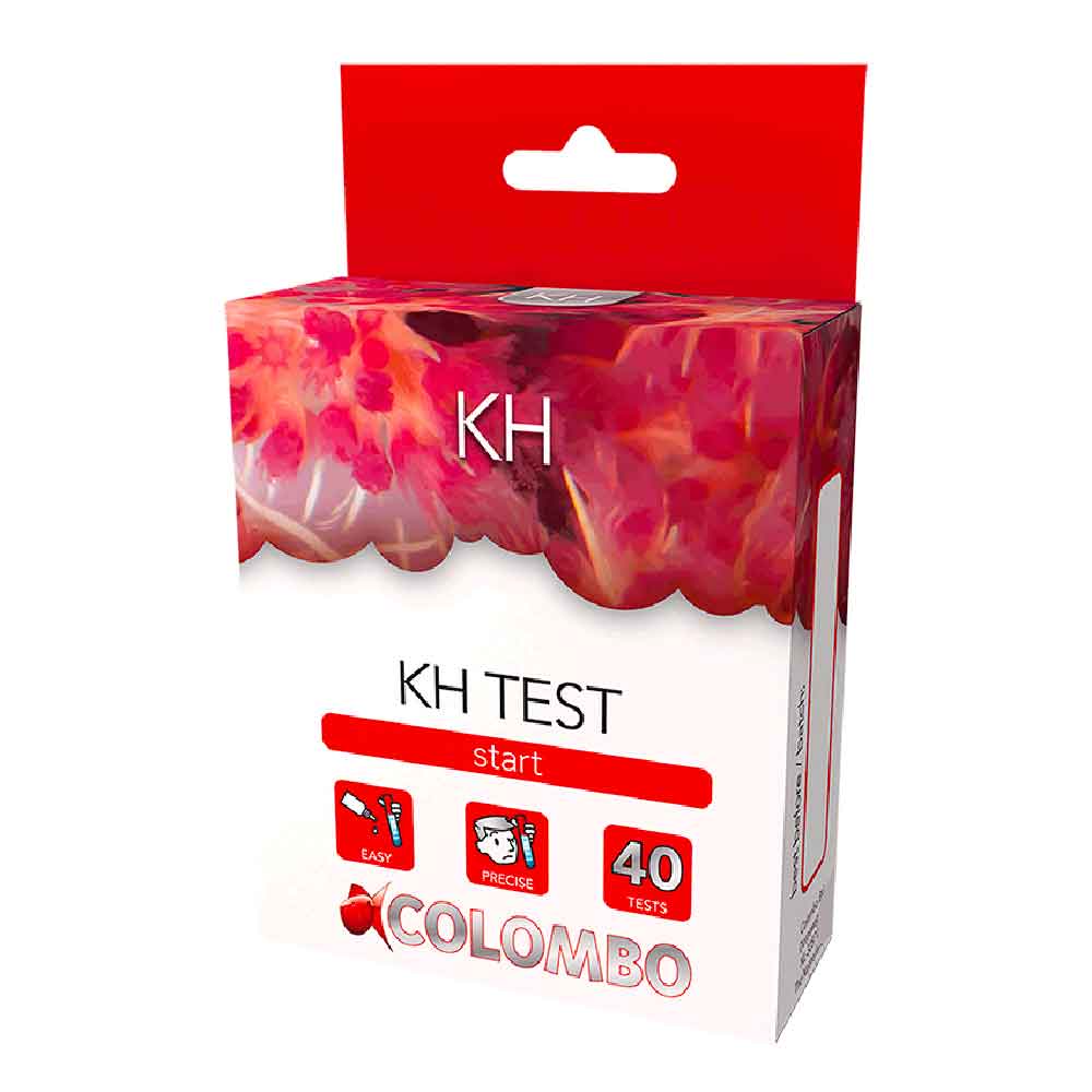 Colombo Test KH Alkalinità per acquario marino 40 misurazioni