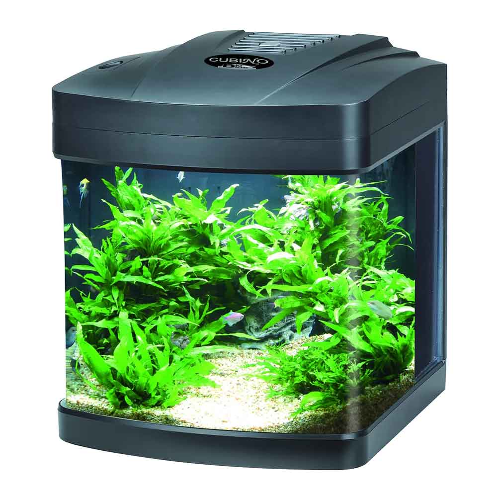 Blu Bios Cubino Nero Acquario a Led completo 26 litri