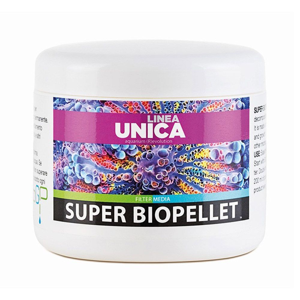Unica Super Biopellet riduttore di Nitrati e Fosfati per Filtri a letto fluido 400ml