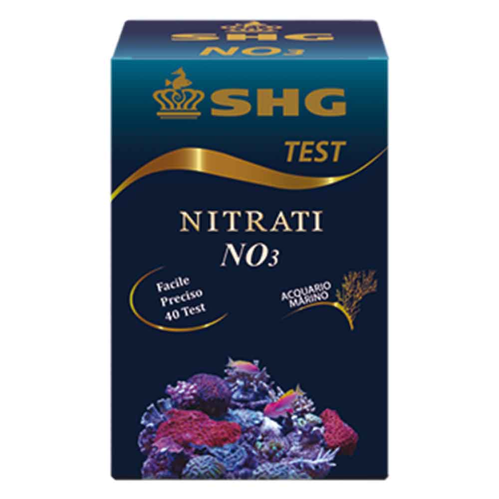 Shg Test NO3 Nitrati per acqua marina 40 misurazioni