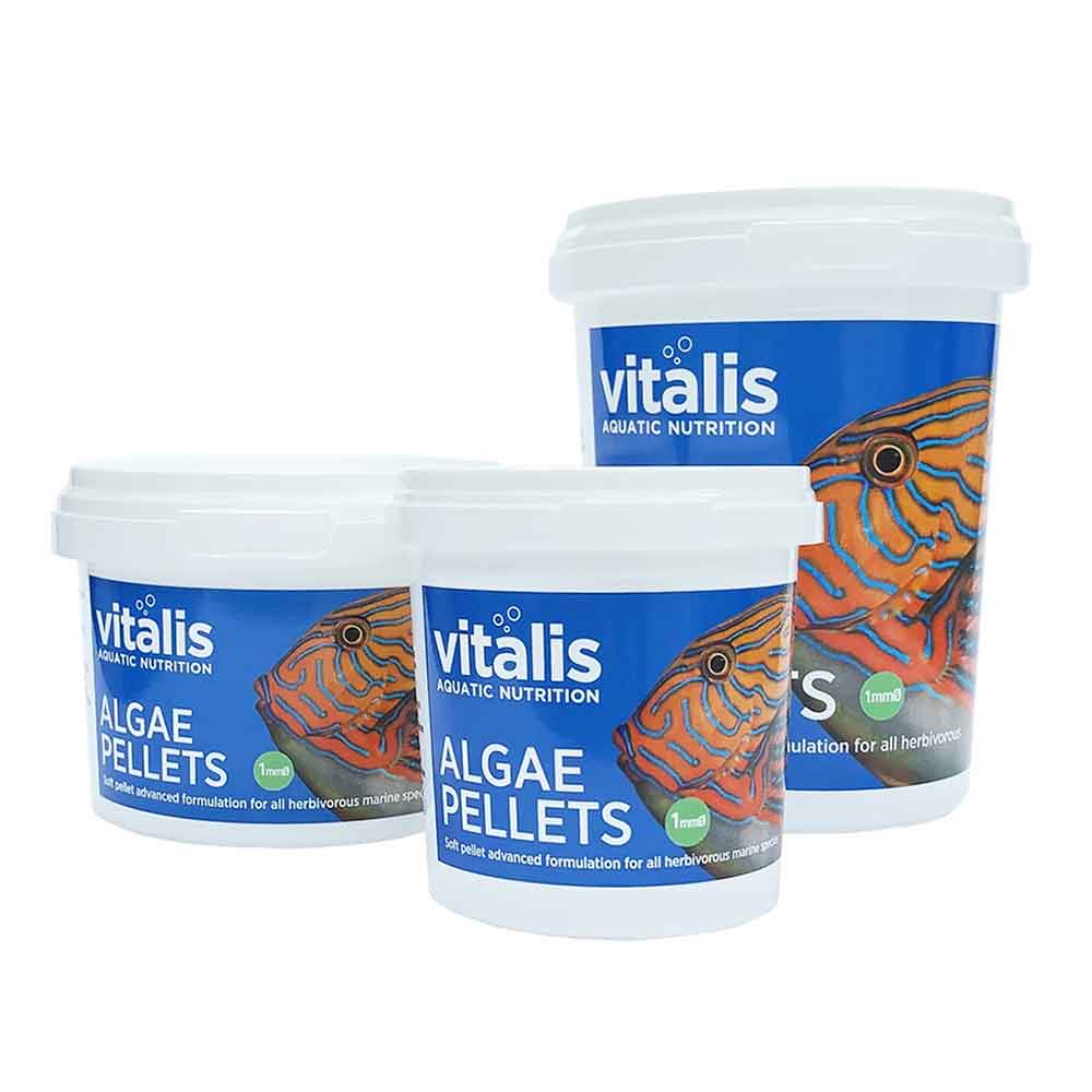 Vitalis Algae Pellets Mangime in granuli morbido vegetale 1mm 70g