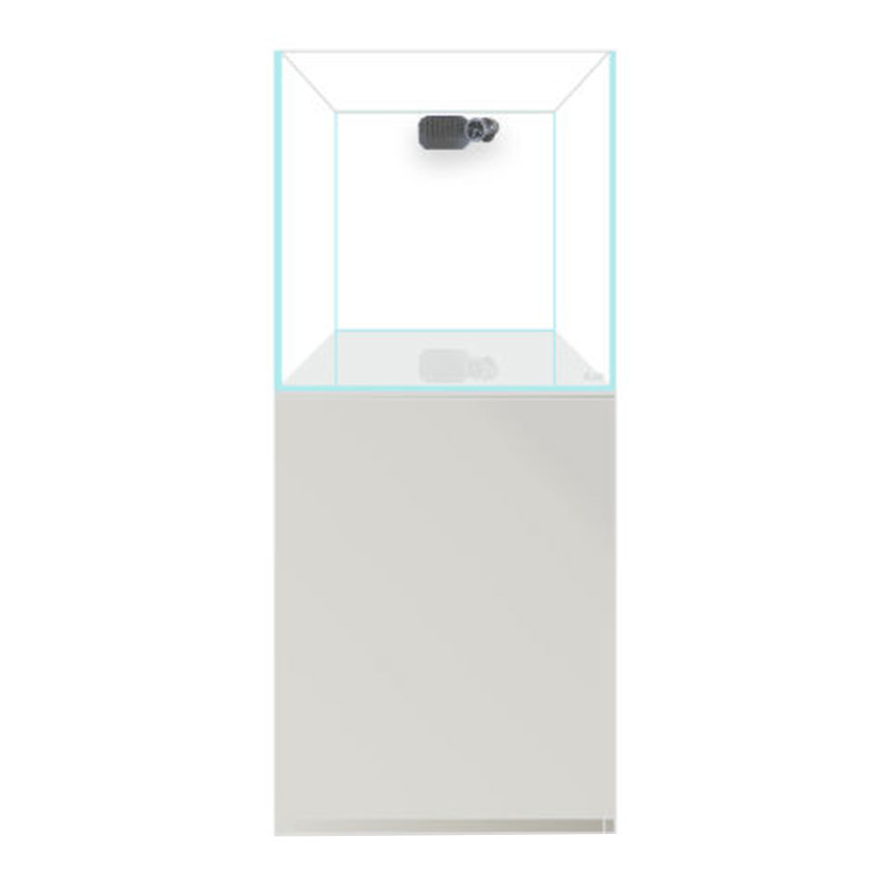 Blau Aquaristic Set Marine Gran Cubic Experience 62 Bianco Acquario Marino con Supporto 238 Litri