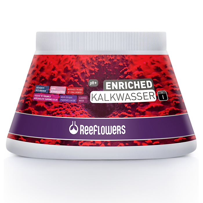 ReeFlowers Enriched Kalkwasser con Magnesio e Stronzio 300gr