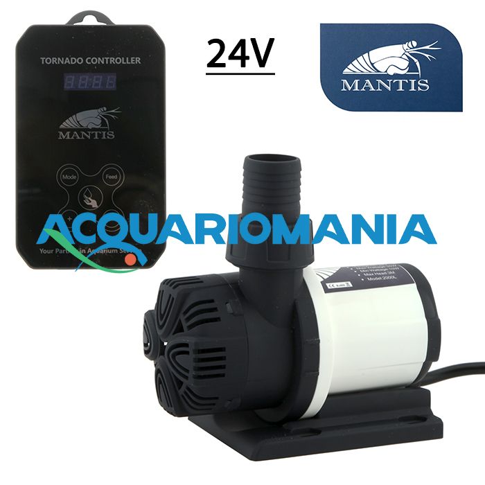 Mantis Tornado 10000 Pompa Elettronica regolabile con controller 10000l/h 24V