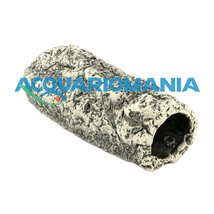 Ceramic Nature Cavity Stone Xs decorazione in ceramica per gamberetti e pesci 12x4,5cm