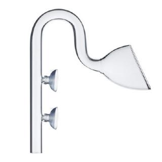 Chihiros Lily Type OutFlow Glass Tubo mandata in vetro L per Filtri esterni 188mm con tubi da 16/22mm